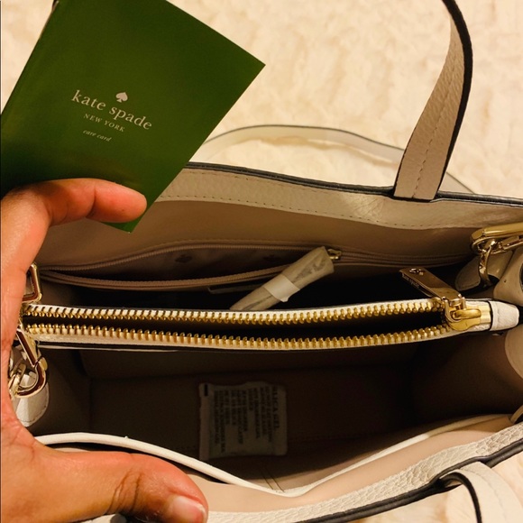 Kate Spade Hayes Bee Embellished Satchel - Picture 7 of 8